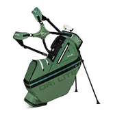 Big Max Dri Lite Hybrid Tour golf bag - stand bag (olive green-black)